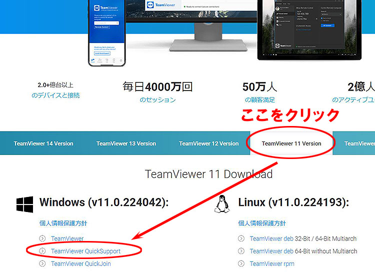 TeamViewer QuickSupoort